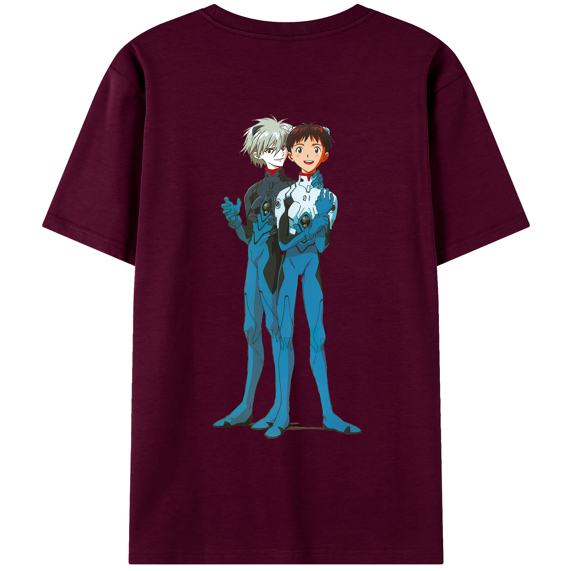 （画像用） EVA 新世紀エヴァンゲリオン レディース半袖Tシャツ(バックプリント)